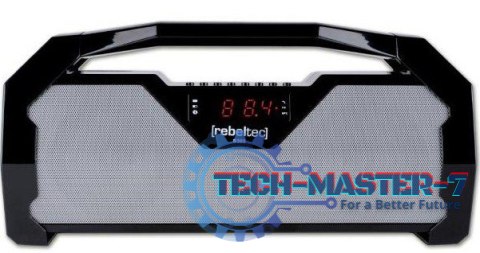 Głośnik bezprzewodowy REBELTEC SoundBox 400 (6h /Czarno-srebrny )