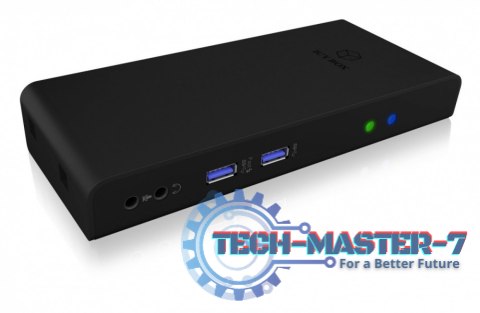 ICY BOX IB-DK2251AC (Czarny /USB Typ C )