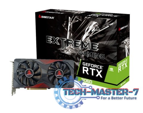 Karta graficzna BIOSTAR RTX 3060 12 GB (VN3606RML9) Karta graficzna BIOSTAR RTX 3060 12 GB (VN3606RML9)