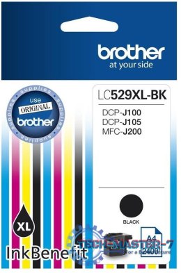 Kartridż BROTHER LC529XLBK czarny LC-529XL-BK