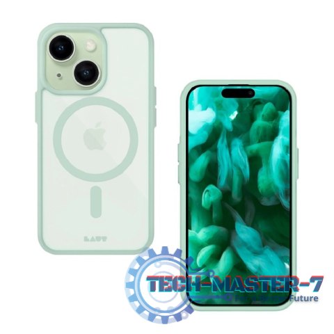LAUT Huex Protect - obudowa ochronna do iPhone 13/14/15 kompatybilna z MagSafe (mint) LAUT Huex Protect - obudowa ochronna do iPhone 13/14/15 kompatybilna z MagSafe (mint)