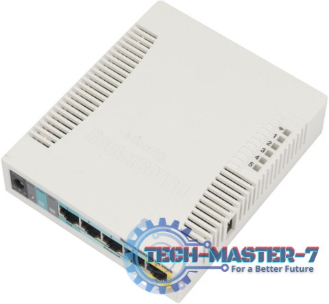 MIKROTIK RB951UI-2HND ROUTERBOARD PLASTIK CASE 600MHZ, 128MB, 5XFE, 2X2MIMO, 1XUSB, 2,4GHZ, 2,5DBI, L4
