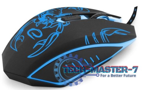 Mysz Przewodowa ESPERANZA MX203 Scorpio Niebieska Mysz Przewodowa ESPERANZA MX203 Scorpio Niebieska
