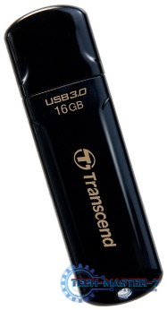 Pendrive (Pamięć USB) TRANSCEND (16 GB /USB 3.0 /Czarny )