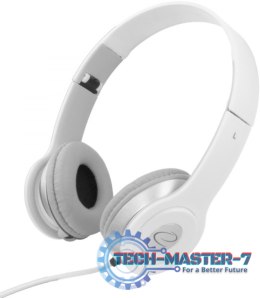 Słuchawki Na głowę ESPERANZA EH145W (3m /3.5 mm wtyk/Biały)