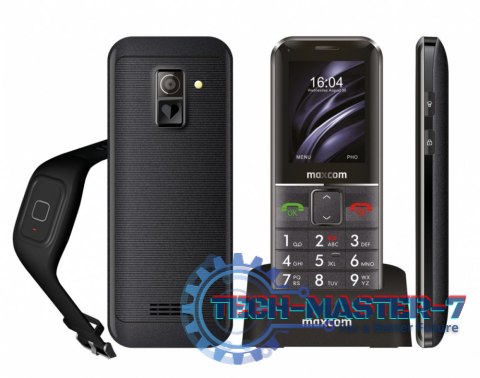 Telefon MAXCOM MM 735BB Comfort + opaska SOS Telefon MAXCOM MM 735BB Comfort + opaska SOS