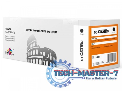 Toner TB PRINT TO-C531BN 44469804