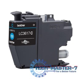 Tusz BROTHER LC3617C Błękitny LC3617C