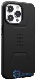 UAG Civilian Magsafe - obudowa ochronna do iPhone 15 Pro Max kompatybilna z MagSafe (black)
