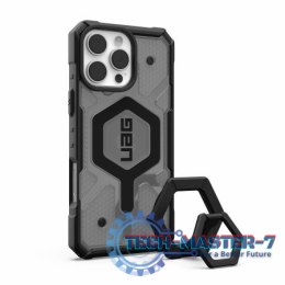 UAG Pathfinder Clear Magsafe Bundle - obudowa ochronna do iPhone 16 Pro Max kompatybilna z MagSafe oraz podstawka Magnetic Ring 