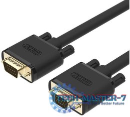 UNITEK Y-C511G 1m /sD-sub 15pin Męska D-sub 15pin Męska