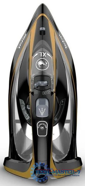 Żelazko parowe TEFAL FV 9865 Ultimate Pure Ultimate Pure (3000W /Czarno-złoty) Żelazko parowe TEFAL FV 9865 Ultimate Pure Ultimate Pure (3000W /Czarno-złoty)