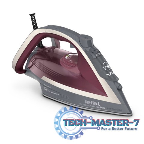 Żelazko parowe TEFAL FV6840E0 (2800W /Fioletowo-szary)