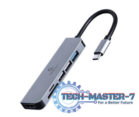 Adapter GEMBIRD A-CM-COMBO6-02 USB - HDMI
