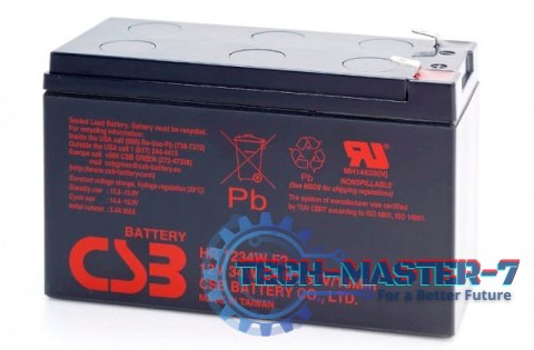 Bateria do zasilacza awaryjnego CSB HR 1234WF2