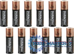 Baterie DURACELL Alkaliczna LR6 12 szt. LR6/AA MN1500 K12