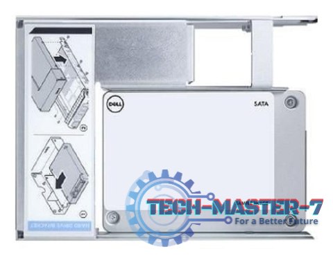 Dell Dysk 480GB SSD SATA Read Intensive ISE 6Gbps 512e 2.5in w/3.5in Brkt Cabled, CUS Kit