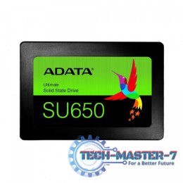 Dysk SSD A-DATA Ultimate SU650 1TB Ultimate (2.5″ /1 TB /SATA III (6 Gb/s) /520MB/s /450MB/s)