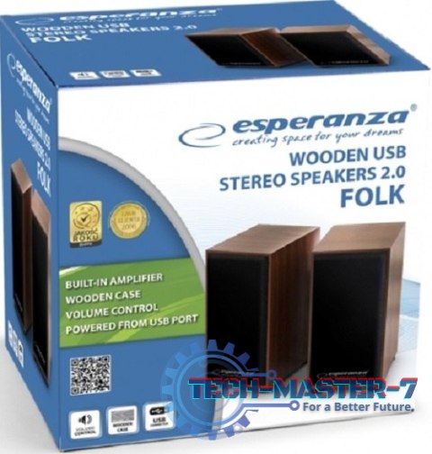 Głośniki ESPERANZA Folk EP122 Głośniki ESPERANZA Folk EP122