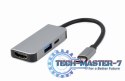 Hub USB GEMBIRD Hub USB-C PD HDMI USB 3.1