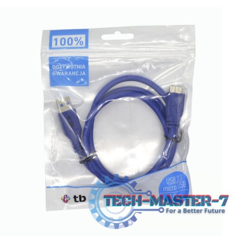 Kabel USB TB microUSB typ B 1 Kabel USB TB microUSB typ B 1