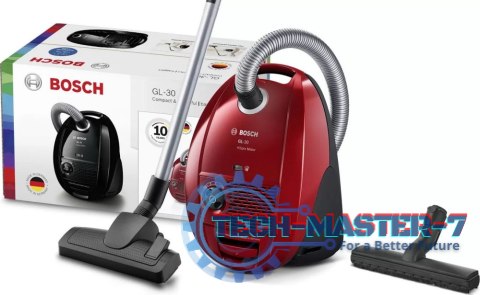 Odkurzacz workowy BOSCH GL-30 BSGL3X22HF (850W /Czarno-czerwony ) Odkurzacz workowy BOSCH GL-30 BSGL3X22HF (850W /Czarno-czerwony )