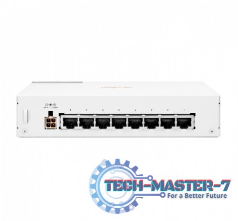 Przełącznik HEWLETT PACKARD ENTERPRISE Przełącznik Switch ARUBA Instant On 1430 8x1GbE PoE R8R46A R8R46A (8x 10/100/1000 PoE+ )