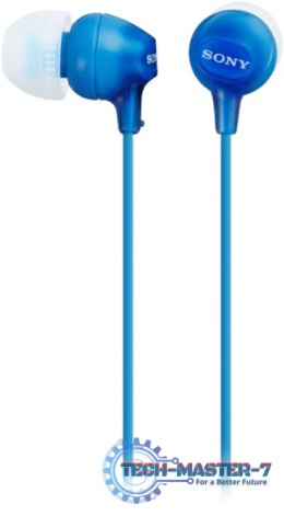 Słuchawki Douszne SONY MDR-EX15APLI (1.2m /Niebieski)