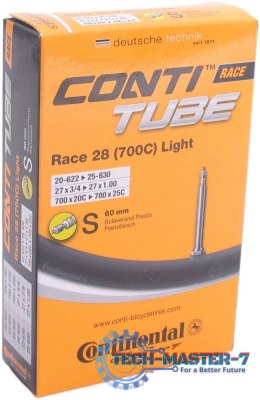 Continental dętka szosa Race 28 Light 18-25x700 S60mm 80g