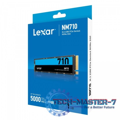 Dysk SSD M.2 LEXAR NM710 1TB NVMe NM170 (M.2 2280″ /1 TB /PCIe NVMe /5000MB/s /4500MB/s) Dysk SSD M.2 LEXAR NM710 1TB NVMe NM170 (M.2 2280″ /1 TB /PCIe NVMe /5000MB/s /4500MB/s)