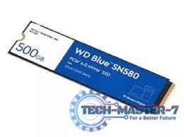 Dysk SSD WD Blue 500 GB Blue (M.2 2280″ /500 GB /PCI-Express x4 NVMe /4000MB/s /3600MB/s)