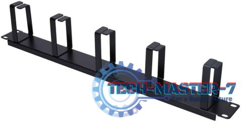 EXTRALINK ORGANIZER KABLA 1U CZARNY