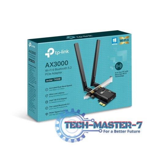 Karta sieciowa bezprzewodowa TP-LINK Archer TX55E Karta sieciowa bezprzewodowa TP-LINK Archer TX55E