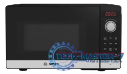 Kuchenka mikrofalowa wolnostojąca BOSCH FFL023MS2 (800W /20L /Czarno-stalowy)