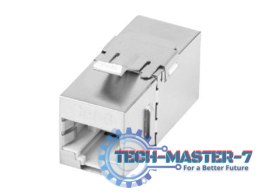 Łącznik keystone gniazd RJ45-RJ45 FTP kat.6
