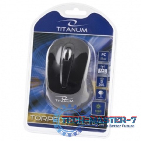 Mysz Bezprzewodowa TITANUM Torpedo TM104K Mysz Bezprzewodowa TITANUM Torpedo TM104K