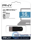 Pendrive (Pamięć USB) PNY (16 GB /USB 2.0 /Czarny )