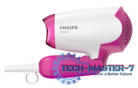 Suszarka do włosów PHILIPS BHD003/00 (1400W /Biało-różowy ) Suszarka do włosów PHILIPS BHD003/00 (1400W /Biało-różowy )