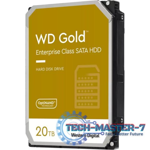 Dysk twardy WD Gold 20 TB 3.5" WD202KRYZ