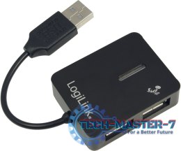 Hub USB LOGILINK USB 2.0 Hub 4-Port Smile
