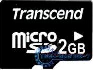 Karta pamięci TRANSCEND 2 GB Adapter SD
