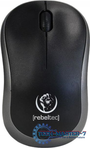 Mysz Bezprzewodowa REBELTEC Meteor srebrny