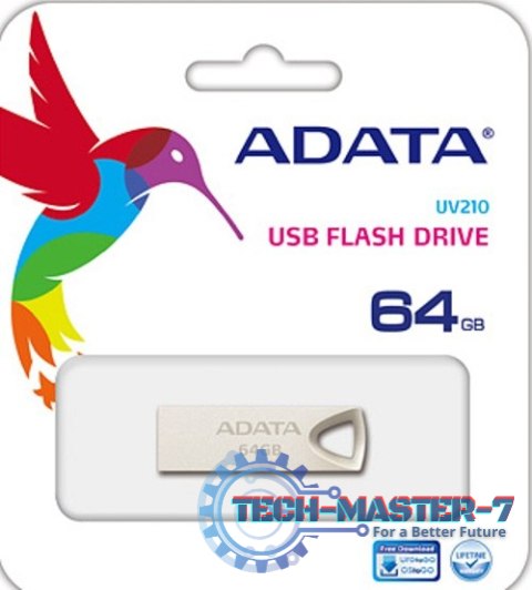 Pendrive (Pamięć USB) A-DATA (64 GB /USB 2.0 /Srebrny ) Pendrive (Pamięć USB) A-DATA (64 GB /USB 2.0 /Srebrny )