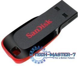 Pendrive (Pamięć USB) SANDISK (128 GB /USB 2.0 /Czarno-czerwony )