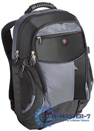 Plecak TARGUS XL Czarny TCB001EU (maks.18"/Czarno-niebieski)