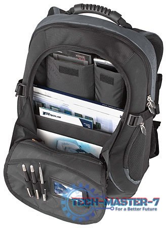Plecak TARGUS XL Czarny TCB001EU (maks.18"/Czarno-niebieski) Plecak TARGUS XL Czarny TCB001EU (maks.18"/Czarno-niebieski)