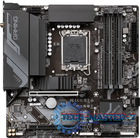 Płyta główna GIGABYTE B760M GAMING X AX LGA1700 MICRO ATX Płyta główna GIGABYTE B760M GAMING X AX LGA1700 MICRO ATX