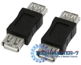 Adapter AKYGA USB 2.0 - USB 2.0 AK-AD-06 USB 2.0 Typ A (gniazdo) - USB 2.0 Typ A (gniazdo)