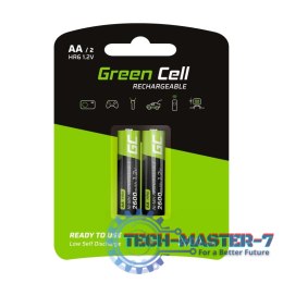 Baterie GREEN CELL NiMH AA 2600mAh 2 szt. GR05