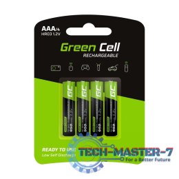 Baterie GREEN CELL NiMH AAA 950mAh 4 szt. GR03